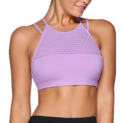 Custom Fine Shoulder Strap Sports Bra