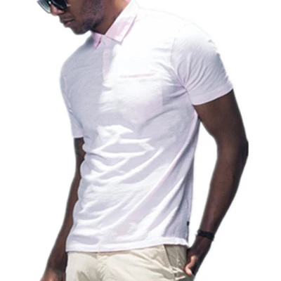 Custom Shinjuku Slub Stripe Polo Shirt