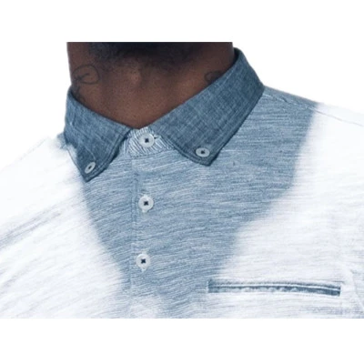 Custom Shinjuku Slub Stripe Polo Shirt